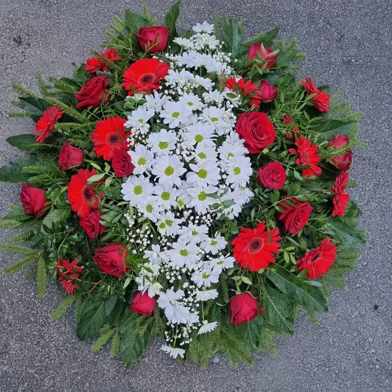Funeral Wreath – No. 8.